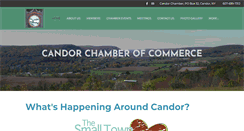 Desktop Screenshot of candornychamber.org